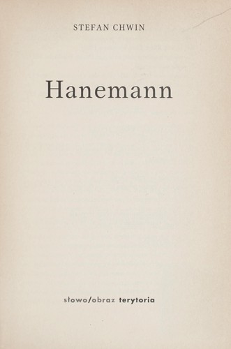 Hanemann - Chwin Stefan
